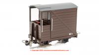 990801 Rapido Single Veranda Brake Van -  Plain Brown No.1